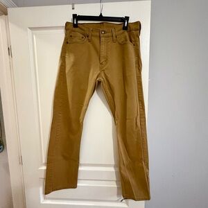 Levi's Camel 513 Slim Fit Jeans